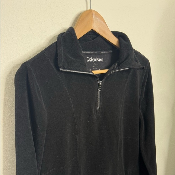Calvin Klein Performance Quarter Zip Pullover – Black – Size M - Picture 3 of 3